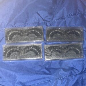 Set of Black False Eyelashes
